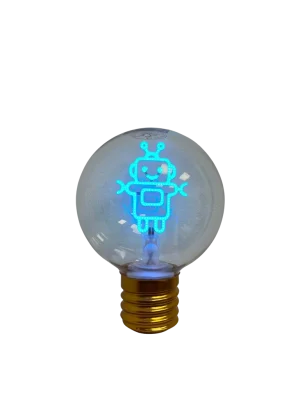 Synergy 21 LED Retrofit E40 Deko Bulb G95-Robot Aufladbar