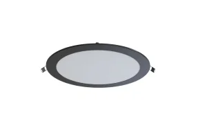 Synergy 21 LED Ultra Slim LED Panel Light V6 15W dual white (CCT) Schwarz 24V