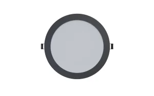 Synergy 21 LED Ultra Slim LED Panel Light V6 24W dual white (CCT) Schwarz 24V