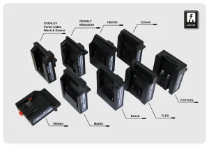 Synergy 21 LED Akku Multi Battery Baustrahler zub. Adapter - DEWALT / Milwaukee