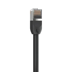 Ubiquiti UniFi Outdoor Patch Cable • CAT5e • 3,0m • RJ45 • 6 mm • 24 AWG • black • UACC-Cable-Patch-Outdoor-3M-BK