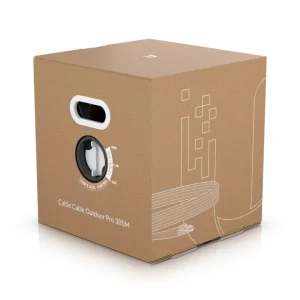 Ubiquiti UniFi UniFi Outdoor Cable • CAT5e • 305m • 6 mm • 24 AWG • white • UACC-Cable-C5e-Outdoor-Pro-305M-W