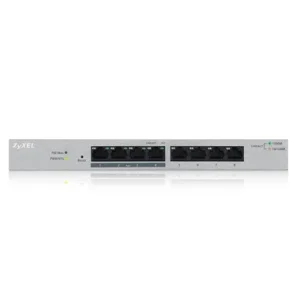 Zyxel Switch smart managed Layer2 8 Port • 8x 1 GbE • PoE Budget 60 Watt • 4x PoE at • Desktop • Lüfterlos • GS1200-8HPV3