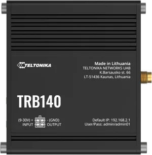 Teltonika · Gateway · TRB140 · LTE CAT4 RJ45 · eSIM