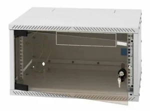 Triton 19" Wandgehäuse, 9HE, 1-teilig, T400, Lichtgrau, zerlegt, Flat Pack,