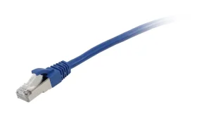 Patchkabel RJ45, CAT5e 100Mhz, 0.5m blau, FTP(F/UTP), Synergy 21,