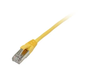 Patchkabel RJ45, CAT5e 100Mhz, 3m gelb, FTP(F/UTP), Synergy 21,