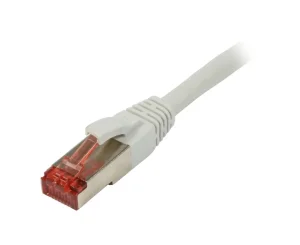 Patchkabel RJ45, CAT6 250Mhz, 10m grau, S-STP(S/FTP), LSZH, Synergy 21,