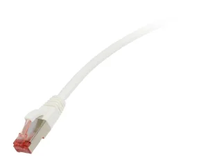 Patchkabel RJ45, CAT6 250Mhz, 10m weiss, S-STP(S/FTP), LSZH, Synergy 21,