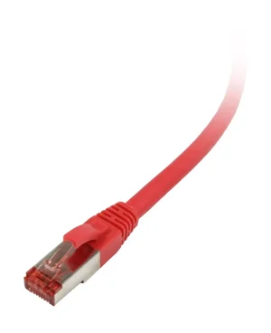 Patchkabel RJ45, CAT6 250Mhz, 20m rot, S-STP(S/FTP), LSZH, Synergy 21,