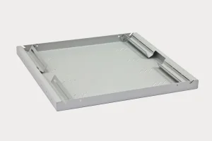 Triton 19" zbh. Zwischenboden, 750mm, vorn/hinten, Lichtgrau