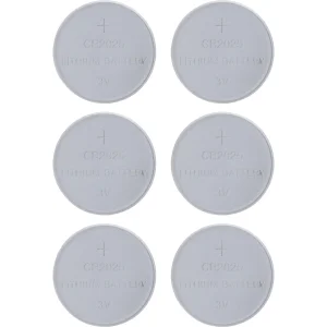 InLine® CR2025 Knopfzellen, 3V Lithium, 6er Blister