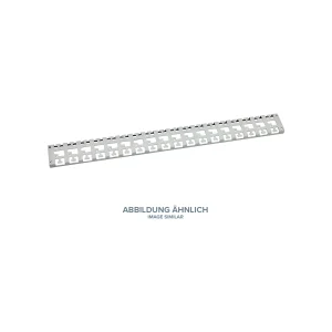 Triton RAB-VP-D55-X1 Kabelführungspanel für 1200mm tiefen Schrank, schwarz