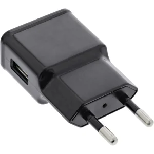 InLine® USB Ladegerät Single, Netzteil, 100-240V zu 5V/1,2A, schwarz
