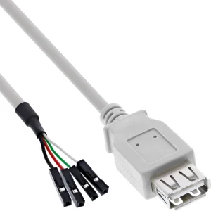 InLine® USB 2.0 Adapterkabel, Buchse A auf Pfostenanschluss, 0,40m, bulk