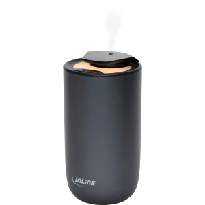 InLine® Aroma Diffuser Home & Car, wasserlos, Ambientelicht, Akku