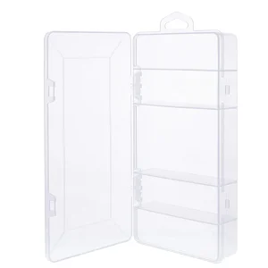 InLine® Kleinteilebox, 5 Fächer, Abmessungen: 206x107x33mm, transparent