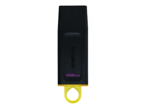 KINGSTON 128GB USB3.2 Gen1 DT Bk+Yellow