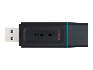KINGSTON 64GB USB3.2 Gen1 DT Bk+Teal