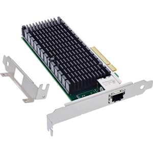 InLine® 10-Gigabit Netzwerkkarte, 1x RJ45 10Gb/s, PCIe x8