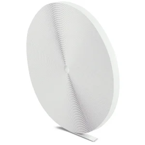 LABEL THE CABLE LTC PRO Roll Strap, doppelseitige Klettbandrolle, 25m, weiß