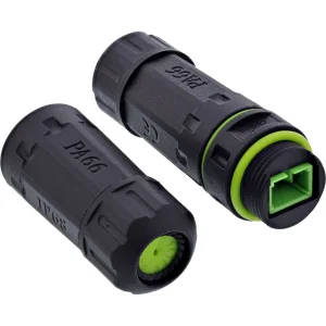 InLine® LWL-Kupplung SC, IP68, 2x SC Buchse, Outdoor, M20