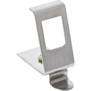 InLine® Keystone SNAP-In Metall-Modulhalter, 1-fach für Hutschiene