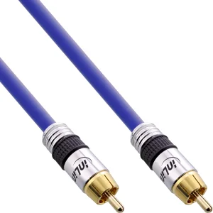 InLine® Cinch Kabel AUDIO, PREMIUM, 1x Cinch Stecker / Stecker, 3m