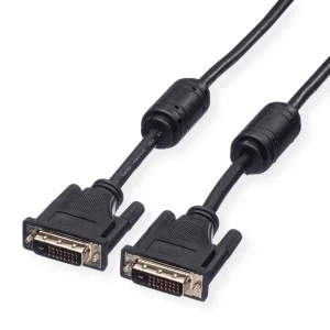 ROLINE Monitorkabel DVI, ST-ST, (24+1) dual link, 1 m