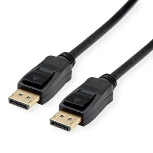 VALUE DisplayPort Kabel, v1.4, DP ST - ST, schwarz, 1 m