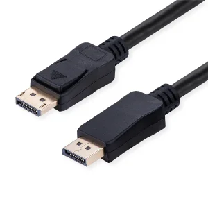 VALUE DisplayPort Kabel, v2.1, 10K, DP ST - ST, schwarz, 3 m