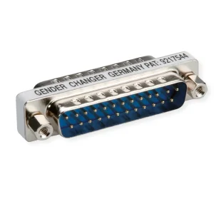 ROLINE Mini Gender Changer, 25pol. Stecker-Stecker