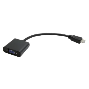 VALUE HDMI-VGA Adapterkabel, HDMI ST / VGA BU