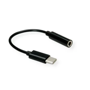 VALUE Adapter USB Typ C - 3,5mm Audio, ST/BU, 0,13 m