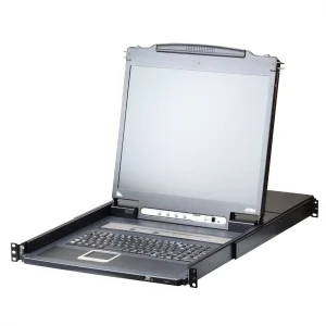 ATEN CL5708iM LCD KVM Switch Over IP, USB-PS/2, VGA , 8-Ports, FR-Layout
