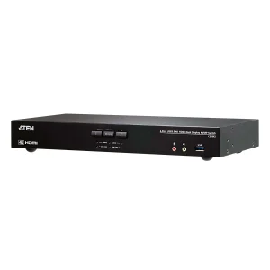 ATEN CS1842 2-Port True 4K HDMI Dual-View KVM Switch mit Audio & USB 3.0Hub