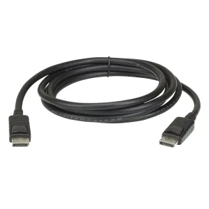 ATEN 2L-7D03DP-1 DisplayPort 1.4 Kabel, schwarz, 3 m