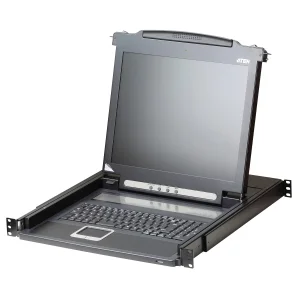 ATEN CL1000N KVM-Konsole, 19" LCD, VGA, PS/2, US-Layout