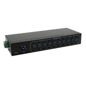 EXSYS EX-11220HMVS 10 Port USB 3.2 Gen 1 Metall HUB VIA VL811+ Chipset