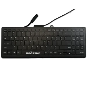 SEAL SHIELD Tastatur Cleanwipe Pro Black, SSKSV101PRO-DE