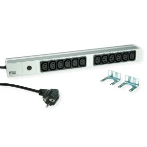 BACHMANN 19" 1HE 12xC13 2,0m CEE7/7