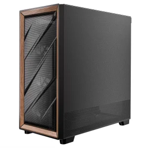 ANTEC FLUX PC Gehäuse Midi Tower Gaming ATX, schwarz