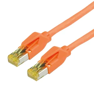 DRAKA Patchkabel Cat.6A (Class EA) S/FTP, UC900 TM31, LSOH, orange, 3 m