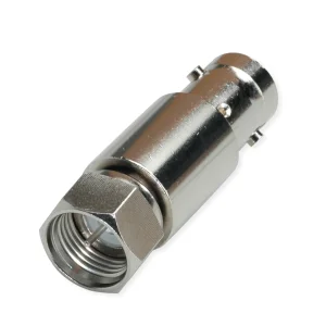 TELEGÄRTNER Adapter BNC-Buchse / F-Stecker