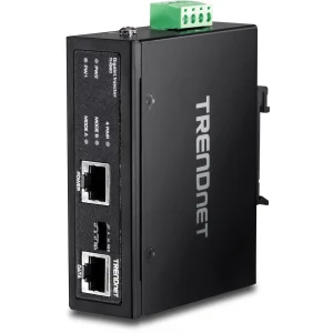 TRENDnet TI-IG60 Gehärteter industrieller Gigabit PoE+ Injektor