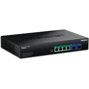 TRENDnet TPE-BG5062 6-Port Switch 240W 2.5G GaN Power PoE++ mit 10G SFP+ Port
