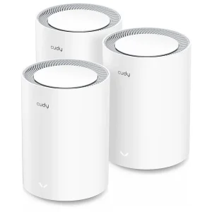 CUDY M3000 AX3000 Wi-Fi 6 Mesh  2.5G 3er-Pack