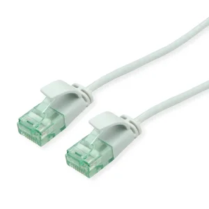 ROLINE RM UTP DataCenter Patchkabel Cat.6A (Class EA), slim, grau, 5 m