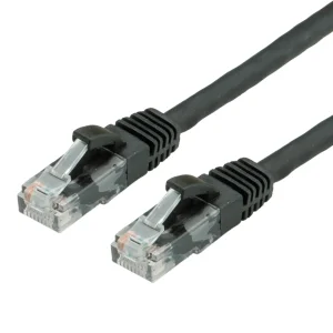 VALUE Patchkabel Cat.6A (Class EA) UTP, schwarz, 10 m