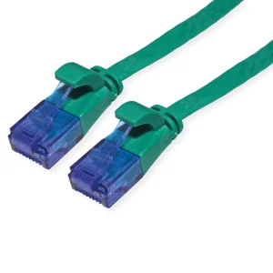 VALUE Patchkabel Cat.6A (Class EA) UTP, extra-flach, grün, 2 m
